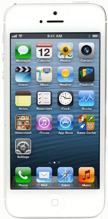 Смартфон Apple iPhone 5 64Gb White & Silver - Орехово-Зуево