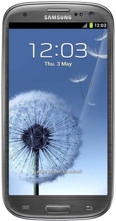 Смартфон Samsung Galaxy S3 GT-I9300 16Gb Titanium grey - Орехово-Зуево